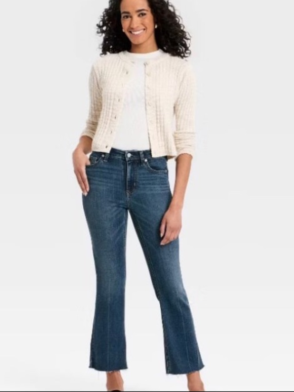 UNIVERSAL THREADS Women High-Rise Kick Flare Jeans | 8/29R